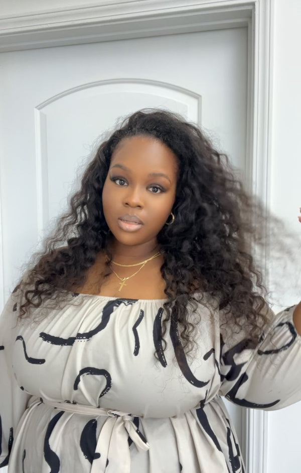 Half Wig Deep Curly